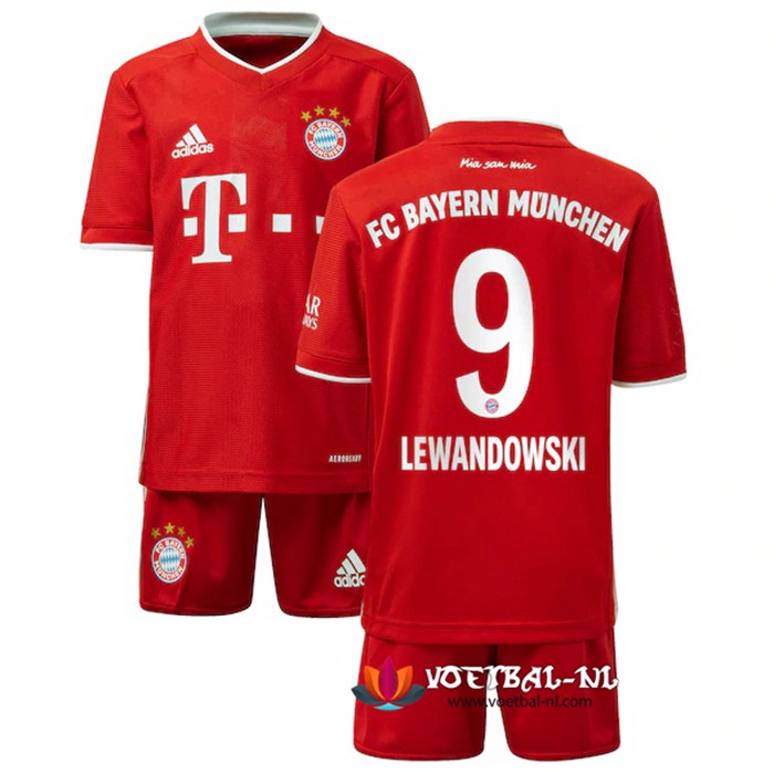 Bayern München (Lewandowski 9) Kinderens Thuis Voetbalshirts 2020/2021