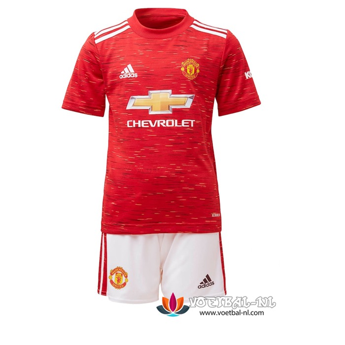 Nieuw Manchester United Kinderen Thuis Voetbalshirts 2020/2021