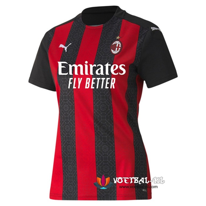 AC Milan Dames Thuis Voetbalshirts 2020/2021