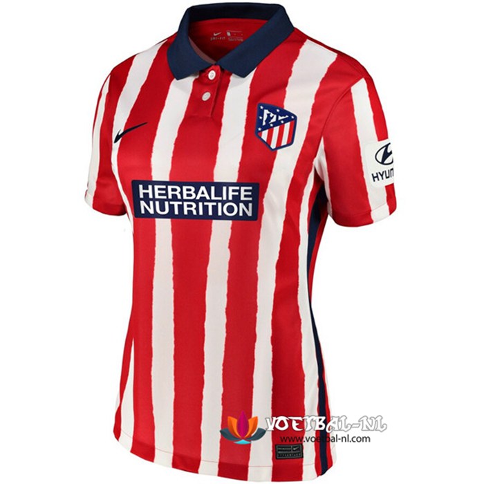Atletico Madrid Dames Thuis Voetbalshirts 2020/2021