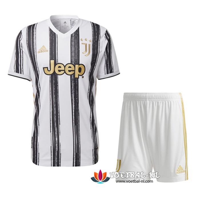 Juventus Thuis Voetbalshirts + Shorts Set 2020/2021