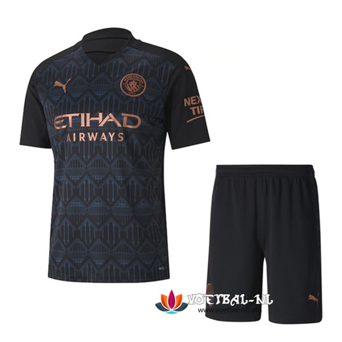 Ensemble Manchester City Uit Voetbalshirts + Shorts 2020/2021