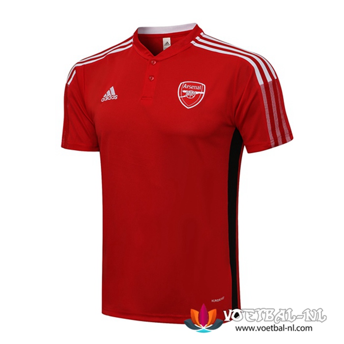 Arsenal Rood Polo Shirt 2021/2022