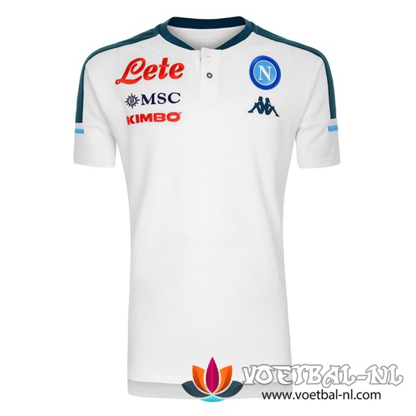 SSC Napoli Polo Shirt Wit 2020/2021