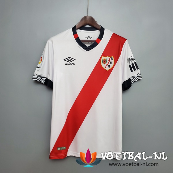 Rayo Vallecano Thuisshirt Voetbalshirts 2020/2021