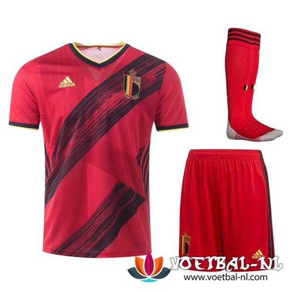 Belgie Thuis Voetbalshirts (Short+Sokken) 2020/2021
