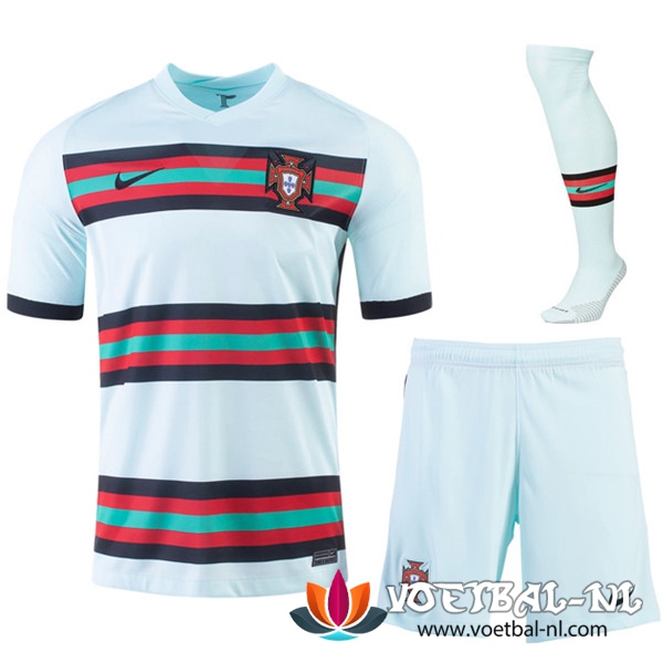 Portugal Uit Voetbalshirts (Short+Sokken) 2020/2021