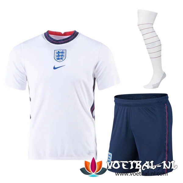 Engeland Thuis Voetbalshirts (Short+Sokken) 2020/2021