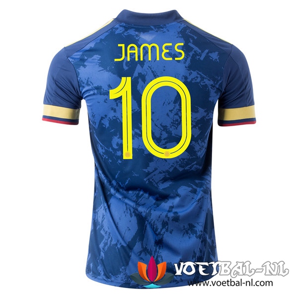 Colombia (JAMES 10) Uit Voetbalshirts 2020/2021