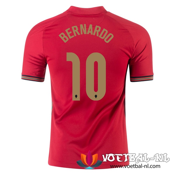 Portugal (BERNARDO 10) Thuis Voetbalshirts 2020/2021