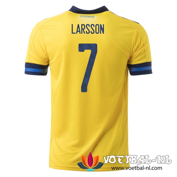 Zweden (LARSSON 7) Thuis Voetbalshirts 2020/2021