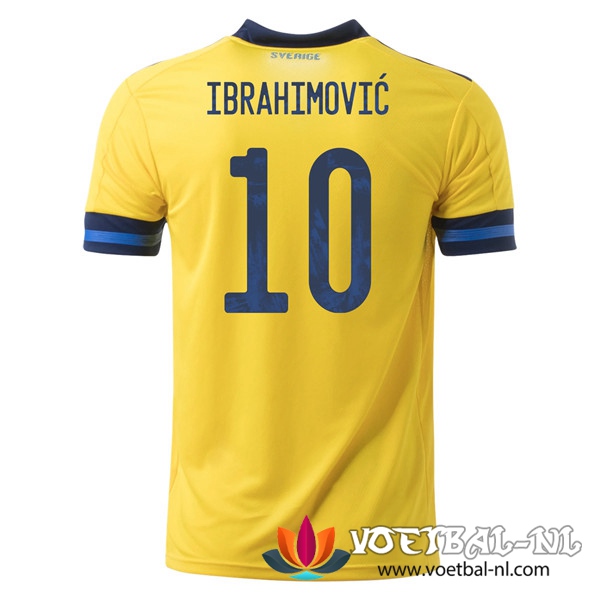 Zweden (IBRAHIMOVIC 10) Thuis Voetbalshirts 2020/2021