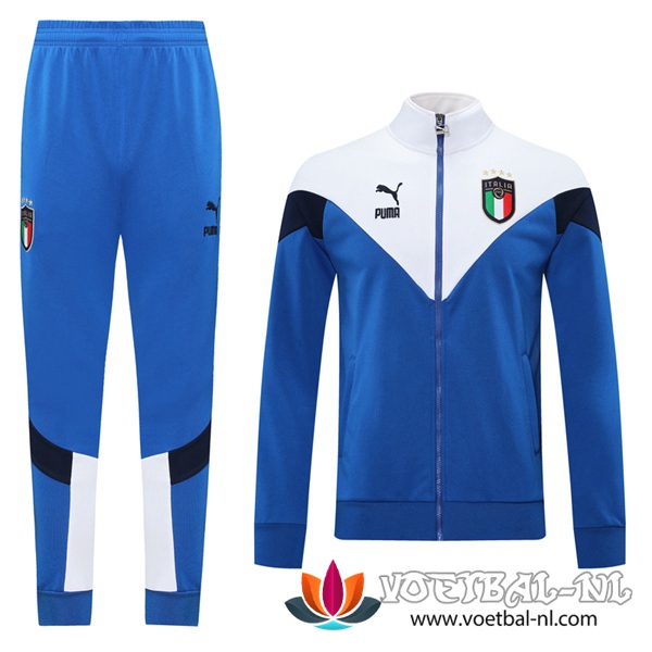Italie Trainingspak (Jasje) Blauw 2020/2021
