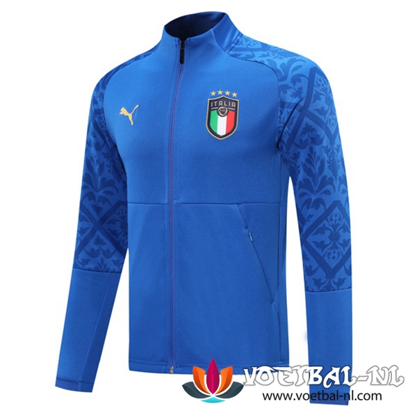 Italie Trainingsjack Blauw 2020/2021