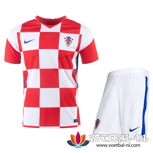 Nieuw Kroati? Kind Thuis Voetbalshirts UEFA Euro 2020