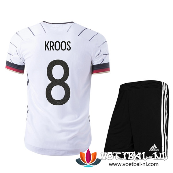 Duitsland (Kroos 8) Kind Thuis Voetbalshirts UEFA Euro 2020