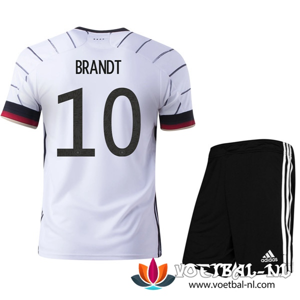 Duitsland (Brandt 10) Kind Thuis Voetbalshirts UEFA Euro 2020