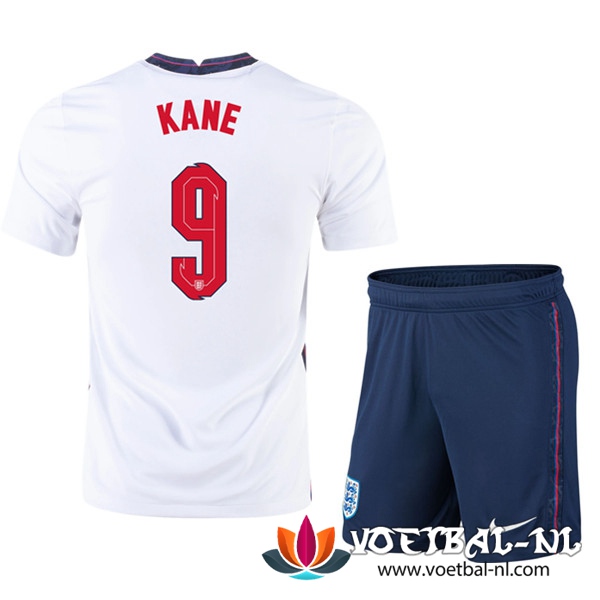 Engeland (Kane 9) Kind Thuis Voetbalshirts UEFA Euro 2020