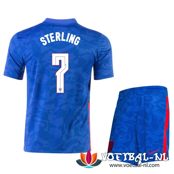 Engeland (Sterling 7) Kind Uit Voetbalshirts UEFA Euro 2020
