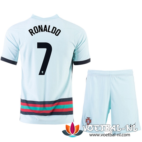 Portugal (RONALDO 7) Kind Uit Voetbalshirts UEFA Euro 2020