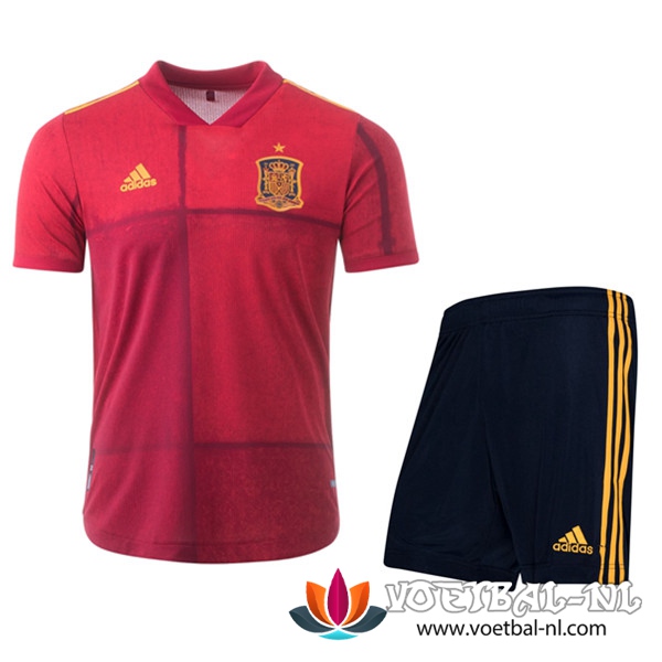 Spanje Thuis Voetbalshirts + Short 2020/2021