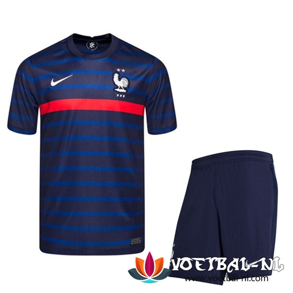 Frankrijk Thuis Voetbalshirts + Short 2020/2021