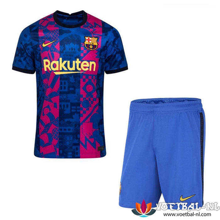 FC Barcelona Third Shirt + Shorts Set 2021/2022