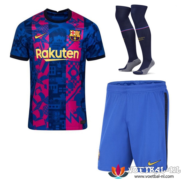 FC Barcelona Third Shirt (Shorts+Sokken) Set 2021/2022