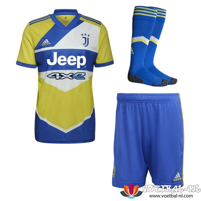 Juventus Third Shirt (Shorts+Sokken) Set 2021/2022