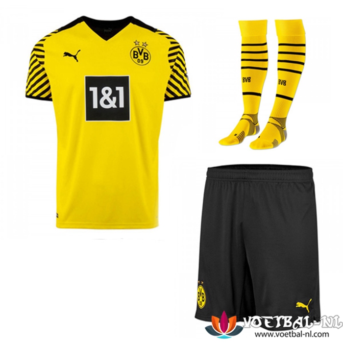 Dortmund BVB Thuisshirt (Shorts+Sokken) Set 2021/2022