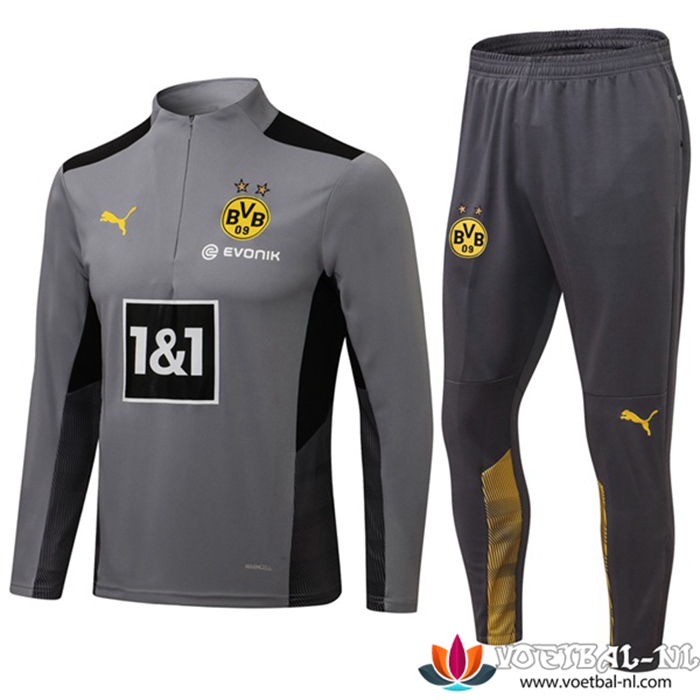 Dortmund BVB Trainingspak Grijs 2021/2022