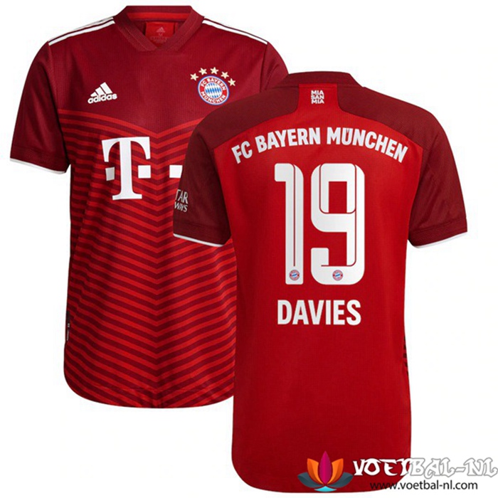 Bayern München (Davies 19) Thuisshirt 2021/2022
