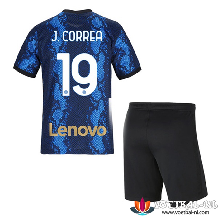Inter Milan (J.CORREA 19) Kinderen Thuisshirt 2021/2022