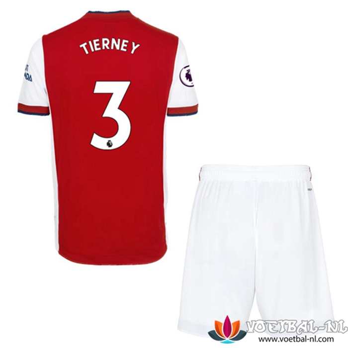 FC Arsenal (Kieran Tierney 3) Kinderen Thuisshirt 2021/2022