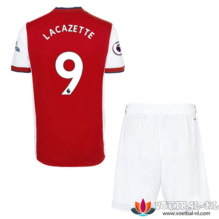 FC Arsenal (Alexandre Lacazette 9) Kinderen Thuisshirt 2021/2022