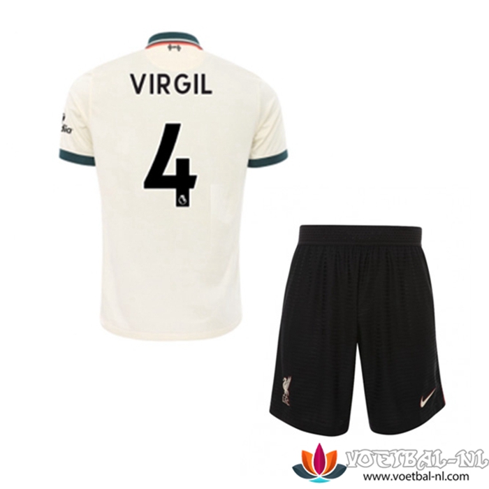 FC Liverpool (Virgil 4) Kinderen Uitshirt 2021/2022