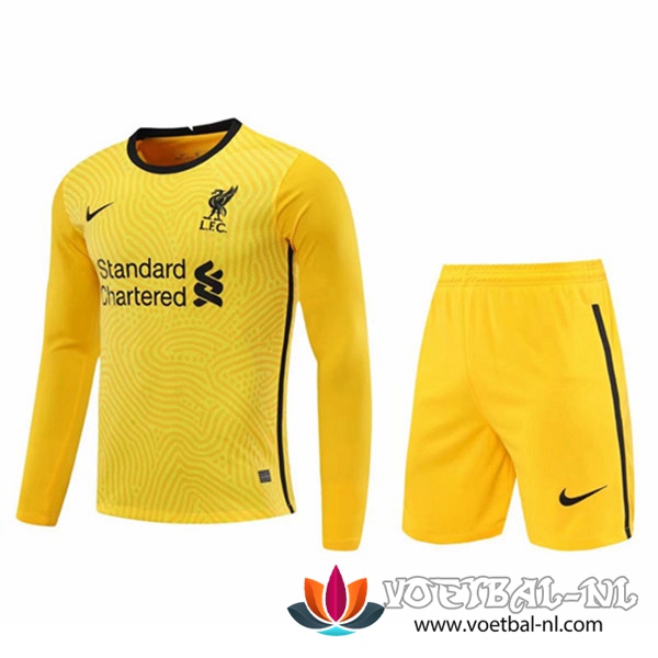 FC Liverpool Keeper Shirt Geel Voetbalshirts 2020/2021