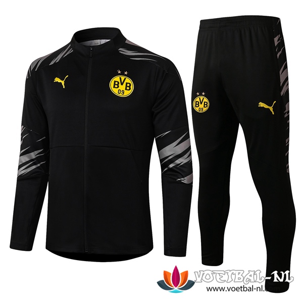 Dortmund BVB Trainingspak (Jasje) Zwart 2020/2021