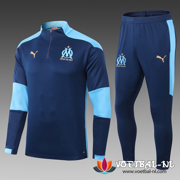 Marseille OM Trainingspak Kind Blauw 2020/2021