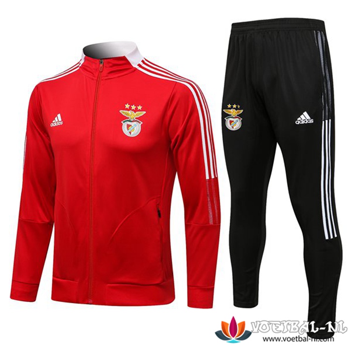 S.L Benfica Trainingspak (Jasje) Rood/Wit 2021/2022