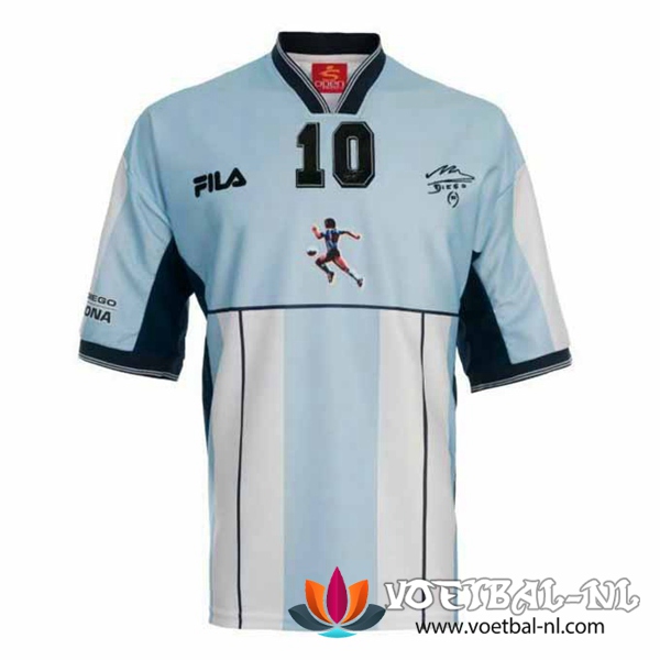 Argentinie Retro 10 Maradona 2001