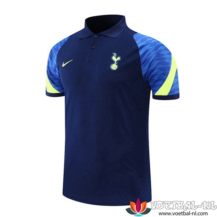 Tottenham Hotspur Poloshirt Marineblauw/Groen 2021/2022