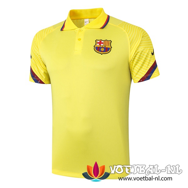 FC Barcelona Polo Shirt Geel 2020/2021