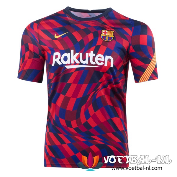 FC Barcelona Trainingsshirt Rood 2020/2021