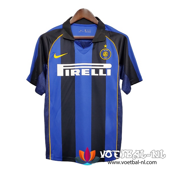 Inter Milan Retro Thuisshirt 2001/2002