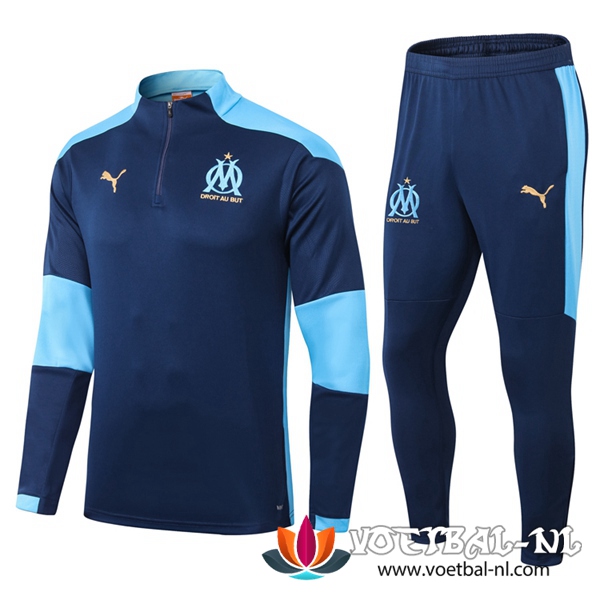 Marseille OM Trainingsjack Blauw 2020/2021