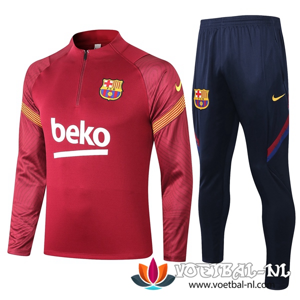 FC Barcelona Trainingsjack Rood 2020/2021