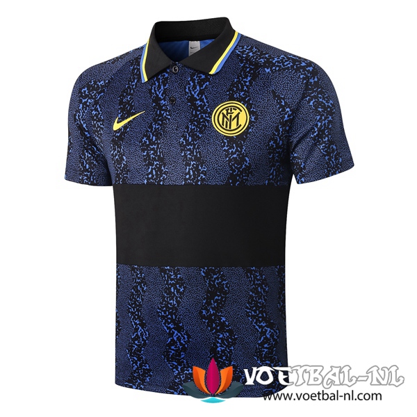 Inter Milan Polo Shirt Blauw 2020/2021