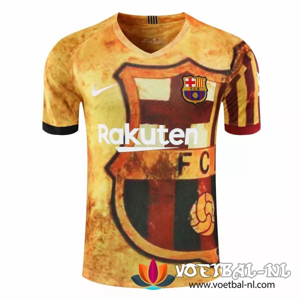 FC Barcelona Trainingsshirt Geel 2020/2021