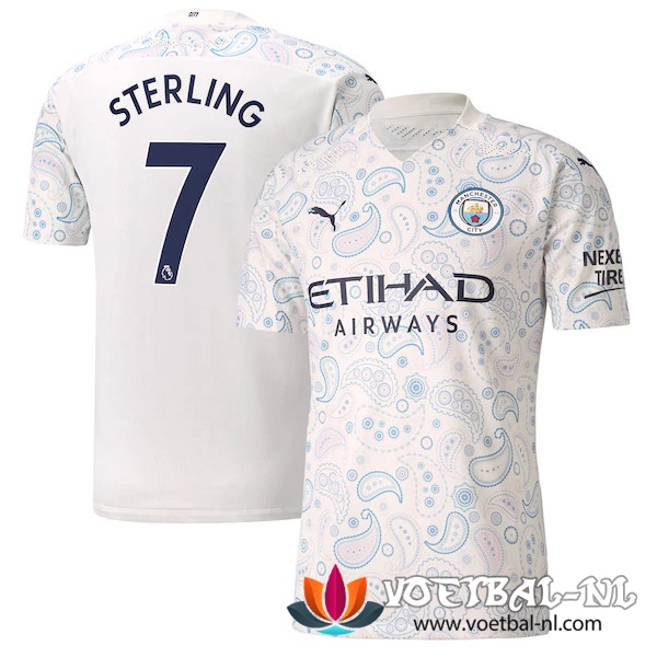 Manchester City (Sterling 7) 3rd Voetbalshirts 2020/2021